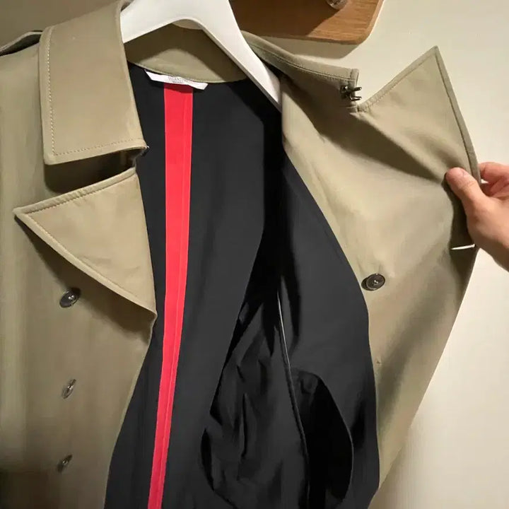 [BUNJANG] Valentino Uomo FW15 Trench Coat (IT46) / 발렌티노 Uomo FW15 트렌치코트 카키 / IT46 (정품)