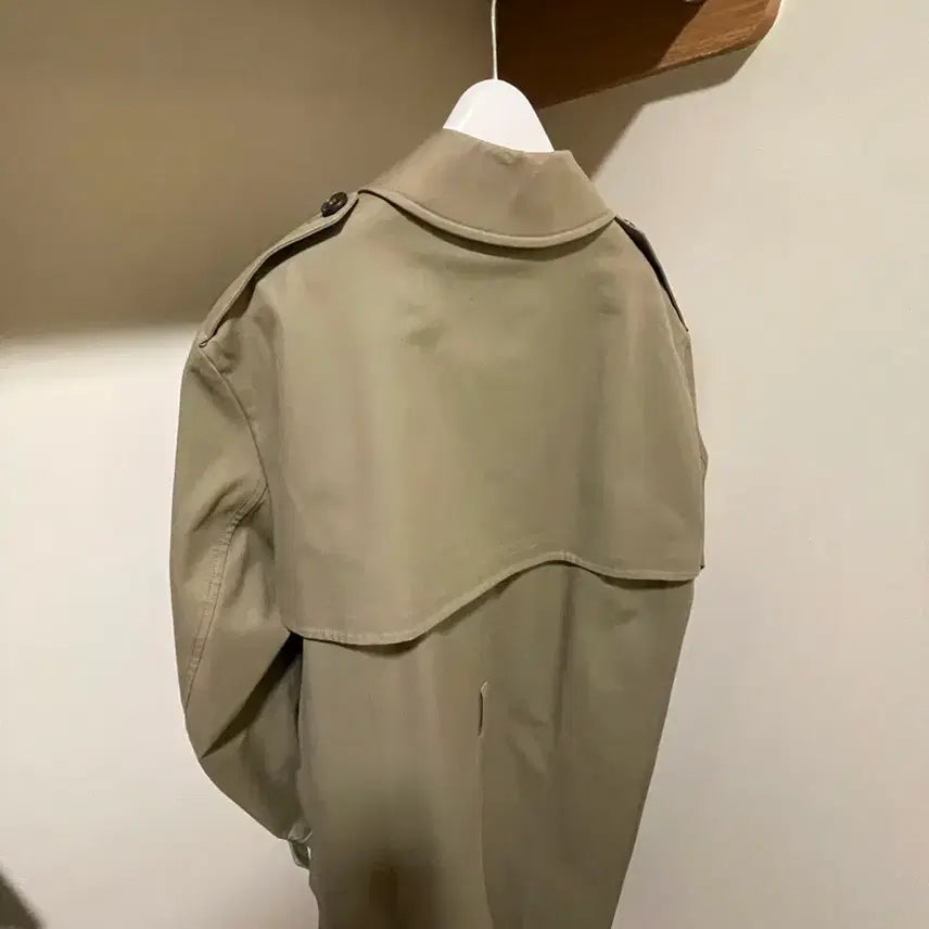 [BUNJANG] Valentino Uomo FW15 Trench Coat (IT46) / 발렌티노 Uomo FW15 트렌치코트 카키 / IT46 (정품)