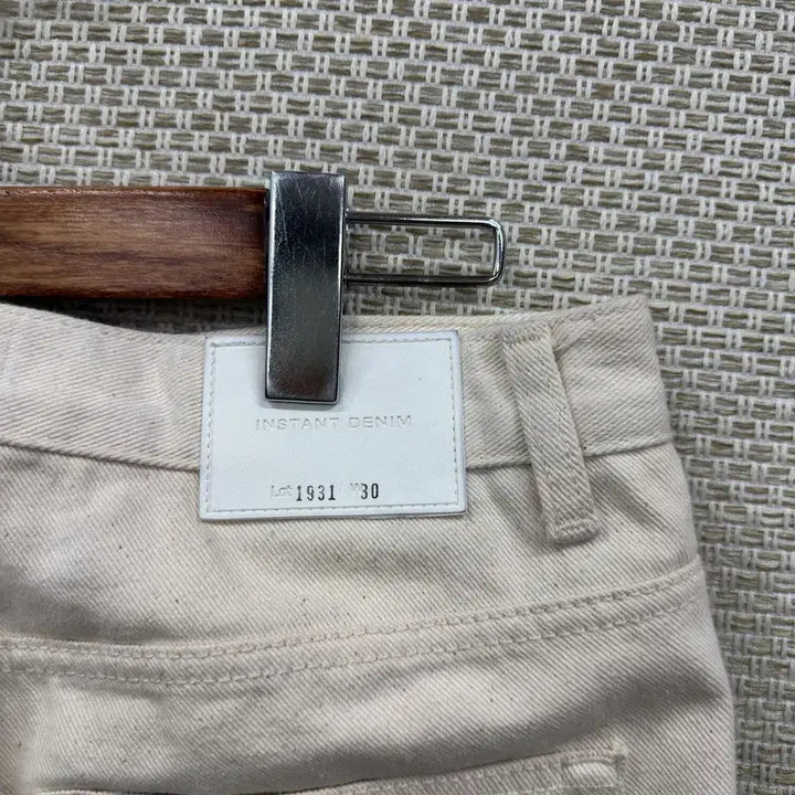 [SOLD OUT] 인스턴트데님 캐주얼 크림진 청바지 30인치 A04838