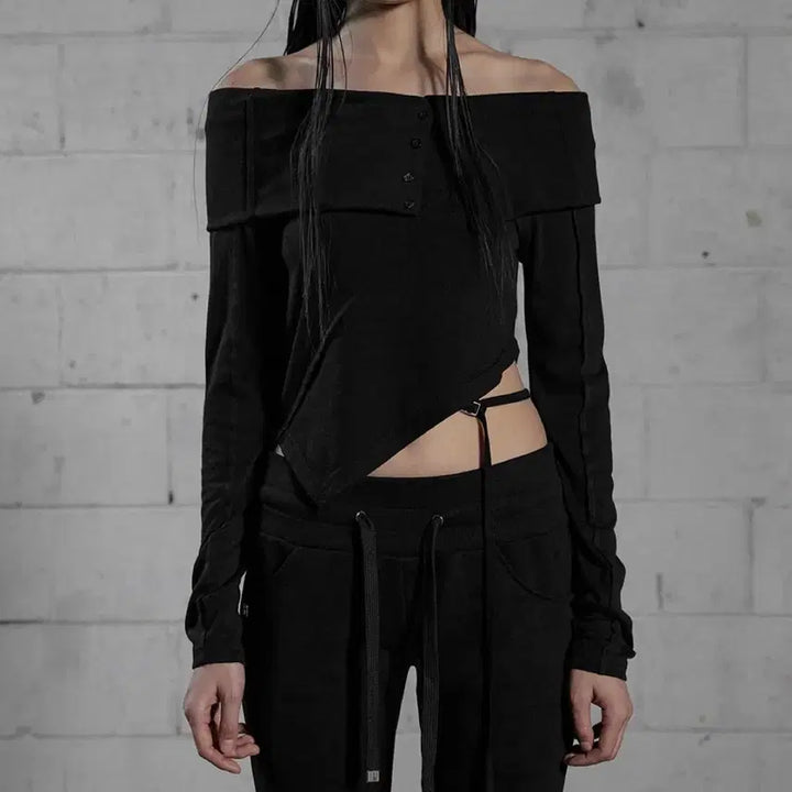 [BUNJANG] Bohemian Seoul Off-Shoulder Waist String Top / 보헤미안서울 보헴서 오프숄더 WAIST STRING