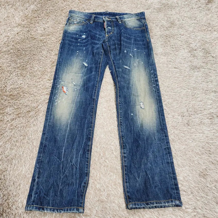 [BUNJANG] Dsquared2 Denim Jeans Men's 46 (Fits 32) / (빈티지박스)디스퀘어드2 정품 데님 남성 46 사이즈 국내 32 추천
