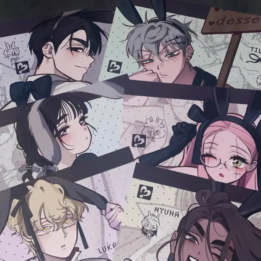 [BUNJANG] Aiste Barniste Ivan A3 Poster Complete / 에이스테 바니스테 a3 포스터 컴플리트 이반 틸 수아 미지 루카 현아