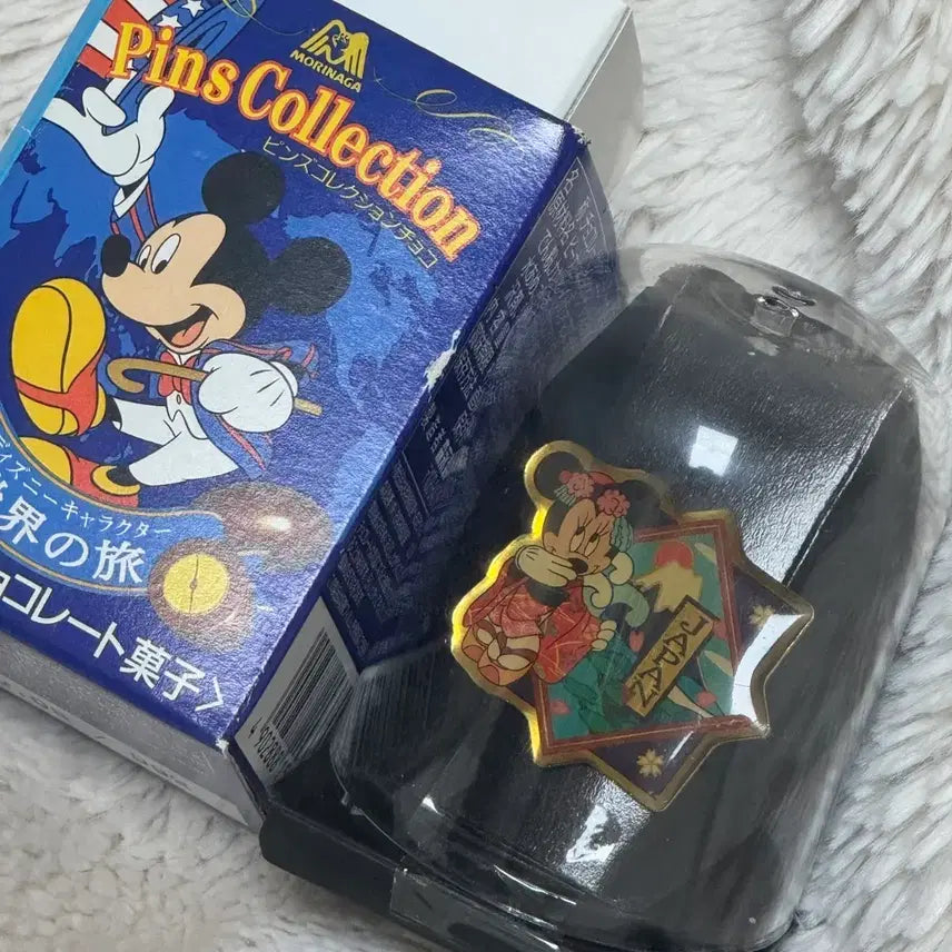 [BUNJANG] Morinaga Disney Pin's Collection Mini Mouse Japanese Badge / 모리나가 디즈니 핀즈 컬렉션 미니마우스 일본 뱃지