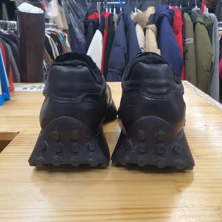 [BUNJANG] Mook GU412355SA Leather Winter Sneakers / [상태좋음] 무크(mook) 남성 가죽 방한 스니커즈 270