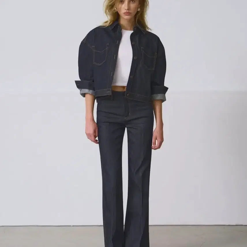 [BUNJANG] Leechungah Le Son de V Denim Pants M / 르쏭드비 데님팬츠 이청아 청바지 M