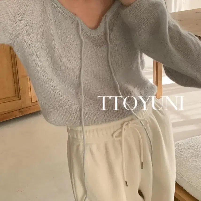 [BUNJANG] Lilicoats On The D Min리즈 Knit Top / 리에뜨 벨리니트 민트 모헤어 크롭니트 타낫레이지샵릴리코츠온트온드민리즈