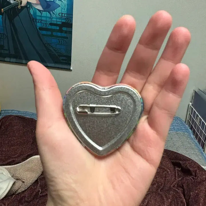 [BUNJANG] Tokyo Revengers Mikey Heart Badge / 도리벤 마이키 하트뱃지 팔아요-(2)