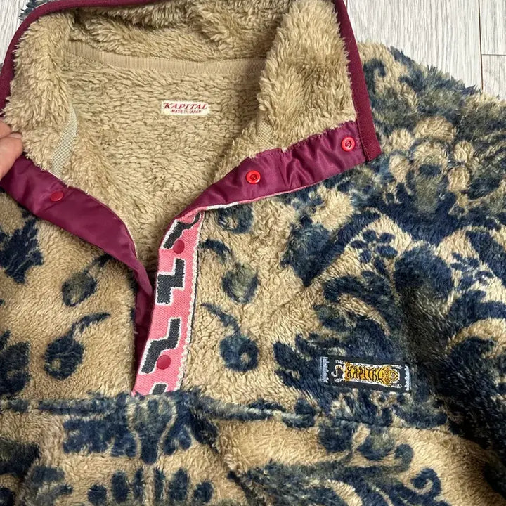 [BUNJANG] Capital Damask Fleece / 캐피탈 다마스크 후리스 4사이즈