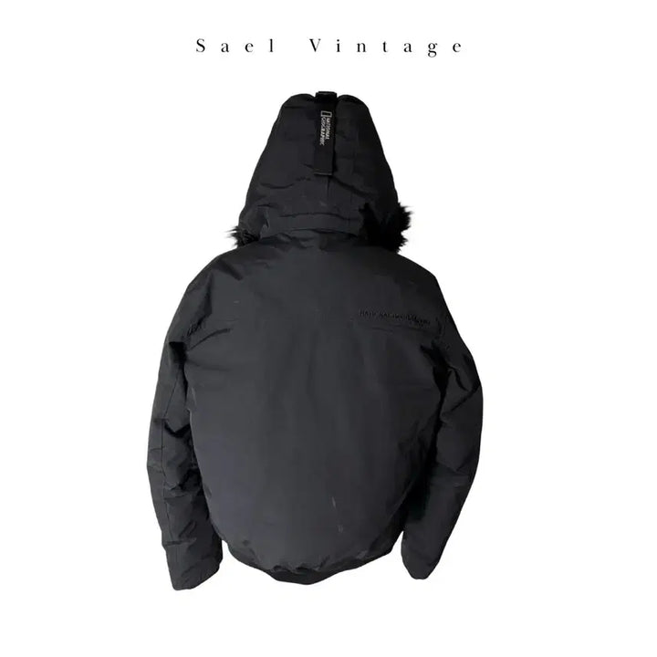 [BUNJANG] National Geographic Taruga Short Padded Jacket / 내셔널지오그래픽 타루가 숏 패딩 M 블랙