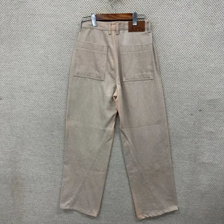 [SOLD OUT] 빈티지 베이지 와이드 데님팬츠 청바지 28인치 M09935