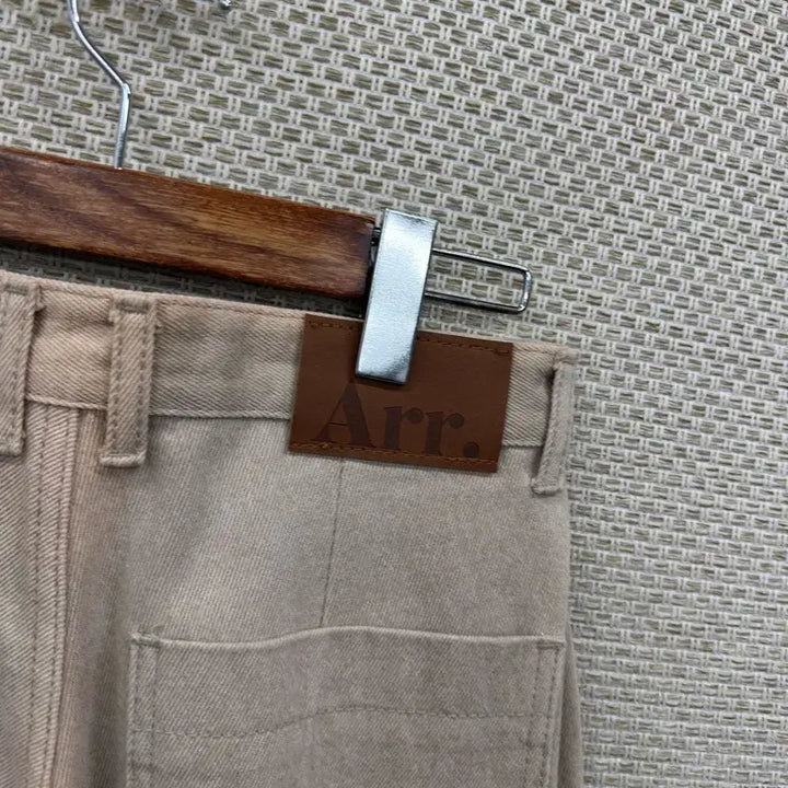 [SOLD OUT] 빈티지 베이지 와이드 데님팬츠 청바지 28인치 M09935