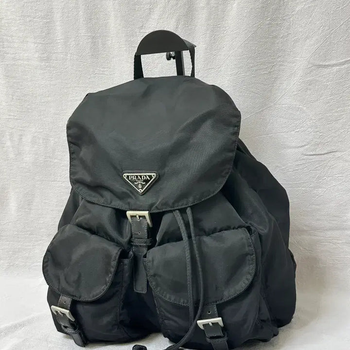 [BUNJANG] Prada Nylon Poconos Two-Pocket Backpack Medium / 프라다 나일론 포코노 투포켓 백팩 미디움