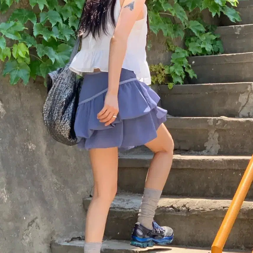 [BUNJANG] Sold Out Balloon Skirt Pants M New / 솔드아웃 벌룬 스커트 치마바지 M 새것