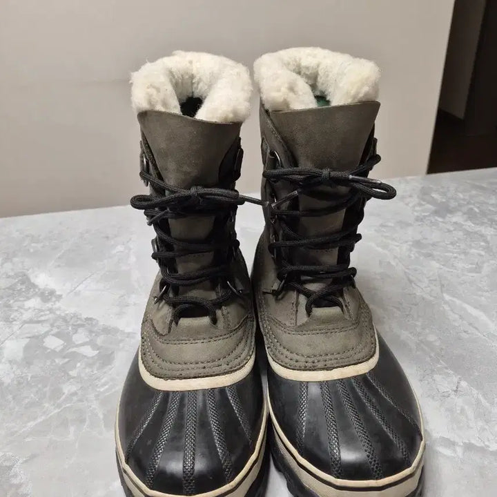 [BUNJANG] Sorel Caribou Waterproof Winter Boots / 소렐 카리부 방한화 낚시화 캠핑화