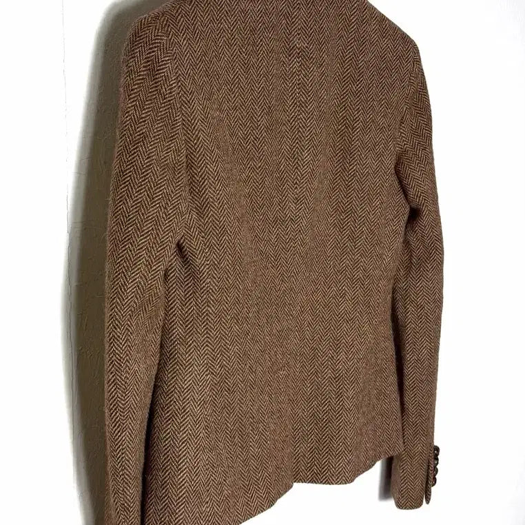 [BUNJANG] Polo Herringbone Wool Alpaca Jacket / 폴로 헤링본 자켓