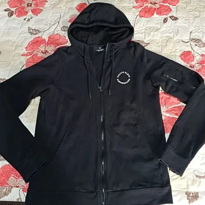 [BUNJANG] Calvin Klein Hooded Zip-Up Spring and Fall Large / 캘빈클라인 춘추용후드집업 L 가슴53 기장69