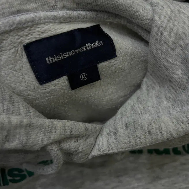 [BUNJANG] [M] Thisisneverthat T-Logo Oversized Hoodie / Light Gray / [M]디스이즈네버댓 T-로고 오버핏 후드/라이트그레이