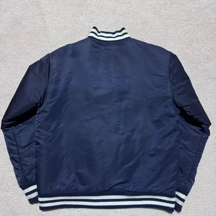 [BUNJANG] Champion Big Logo Nylon Varsity Jacket - L / Champion 빅로고 나일론 바시티 자켓 L