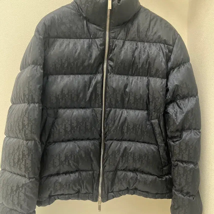 [BUNJANG] Dior Oblique Padded Jacket Black / [S급] 디올 오블리크 패딩 블랙