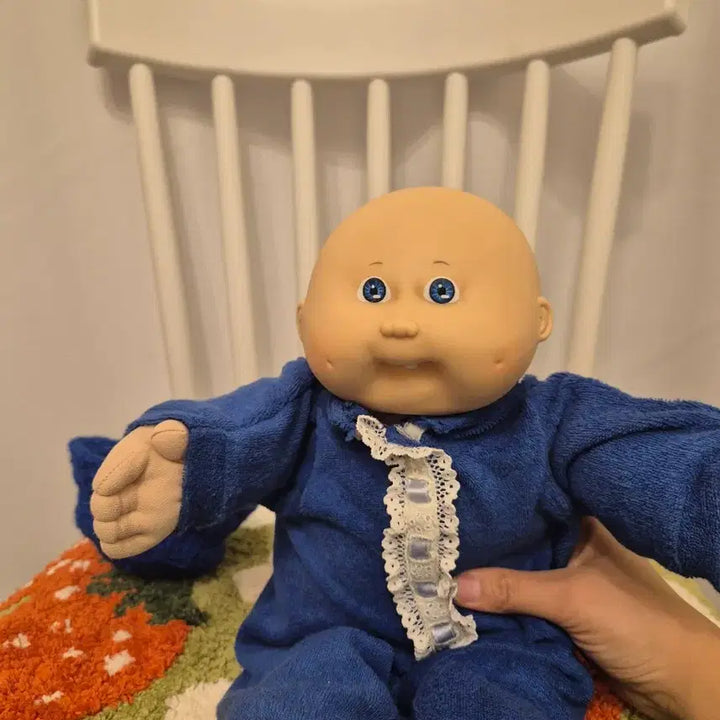 [BUNJANG] Vintage Cabbage Patch Kid Blue Baby Doll / 빈티지 양배추인형 블루아기