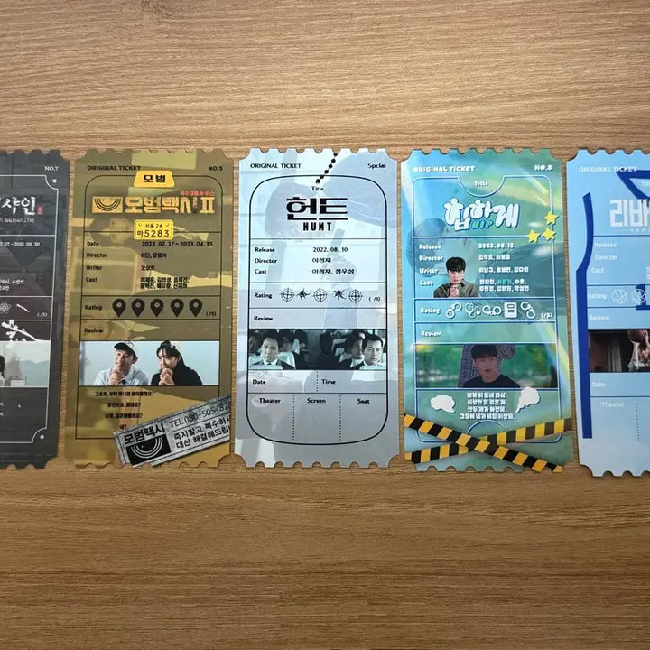 [BUNJANG] Drama Original Tickets Bundle / 한드 오티 오리지널티켓 드라마 미스터션샤인 헌트 모범택시 리바운드 힙하게