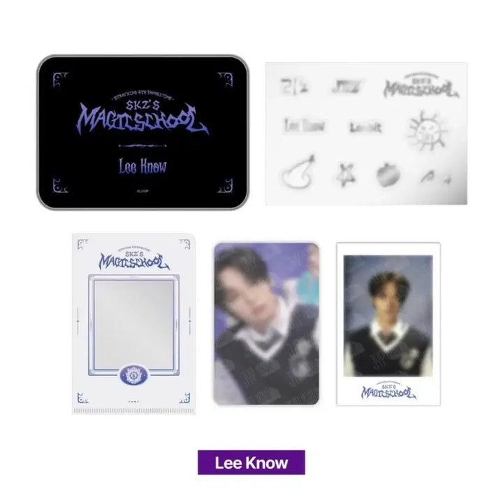 [BUNJANG] Stray Kids Lee Know Photodeco Set (Sealed) / 미개봉)SKZ  스트레이키즈 리노 포토데코세트