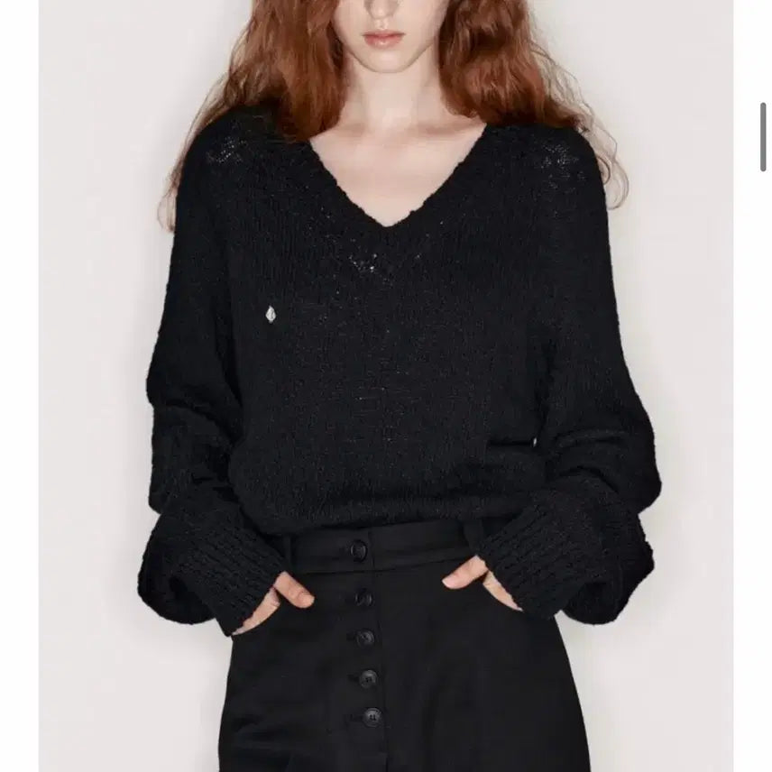 [BUNJANG] AVIE MUAH Boucle Cotton Sweater / 아비에무아 부클레 코튼 스웨터