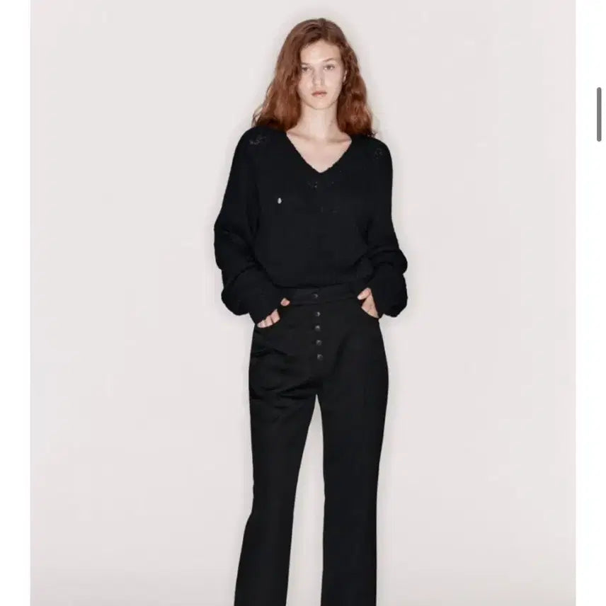 [BUNJANG] AVIE MUAH Boucle Cotton Sweater / 아비에무아 부클레 코튼 스웨터
