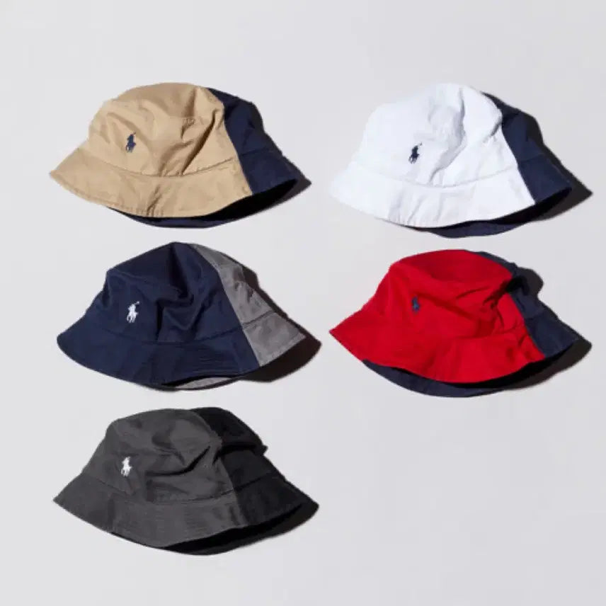 [BUNJANG] Polo Ralph Lauren Beams Half Bucket Hat / 폴로 빔즈 하프 버킷햇 L/XL
