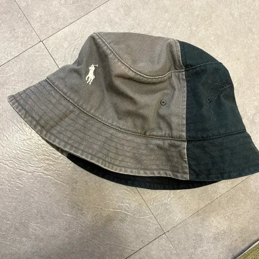 [BUNJANG] Polo Ralph Lauren Beams Half Bucket Hat / 폴로 빔즈 하프 버킷햇 L/XL
