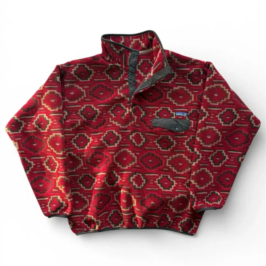 [BUNJANG] Patagonia Synchilla Aztec Red / 파타고니아 신칠라 아즈텍 레드