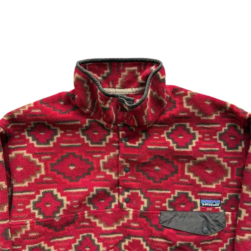 [BUNJANG] Patagonia Synchilla Aztec Red / 파타고니아 신칠라 아즈텍 레드