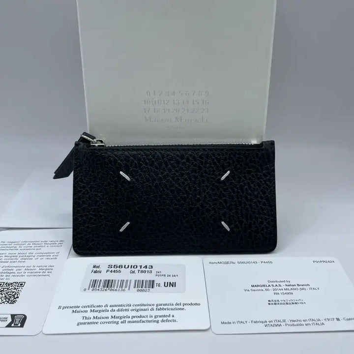 [BUNJANG] Maison Margiela Four Stitch Card Wallet / 메종 마르지엘라 포 스티치 지퍼 카드지갑
