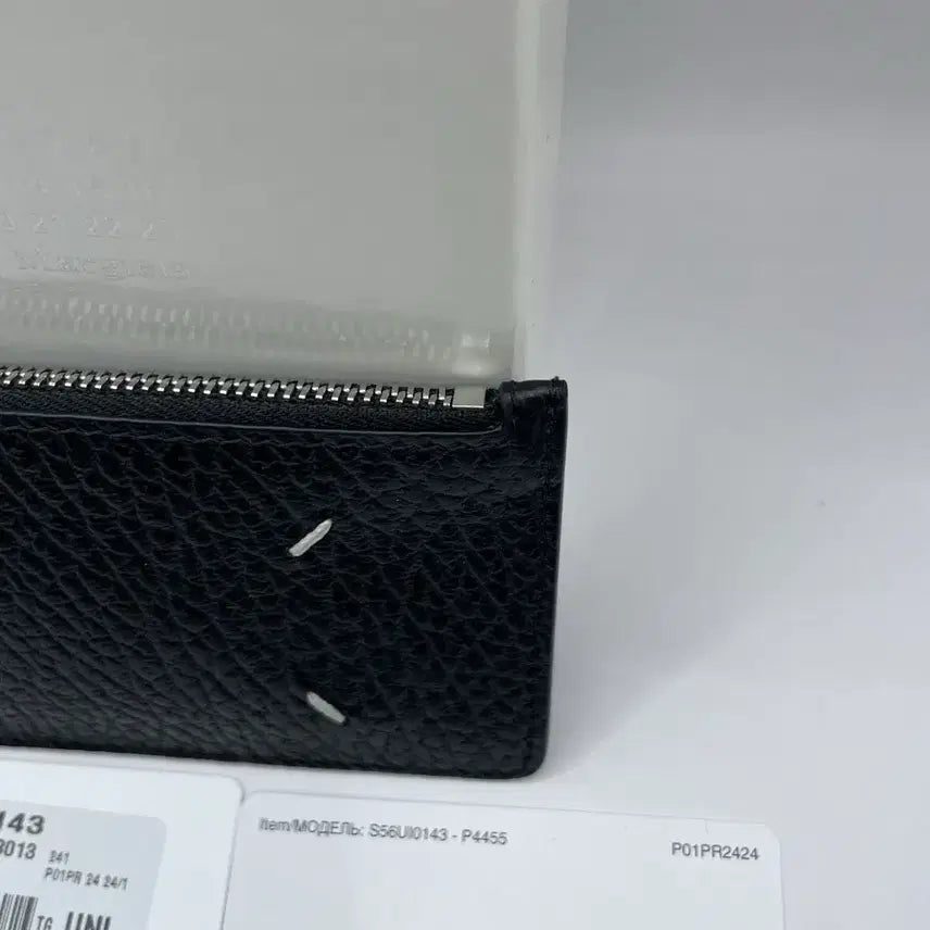 [BUNJANG] Maison Margiela Four Stitch Card Wallet / 메종 마르지엘라 포 스티치 지퍼 카드지갑