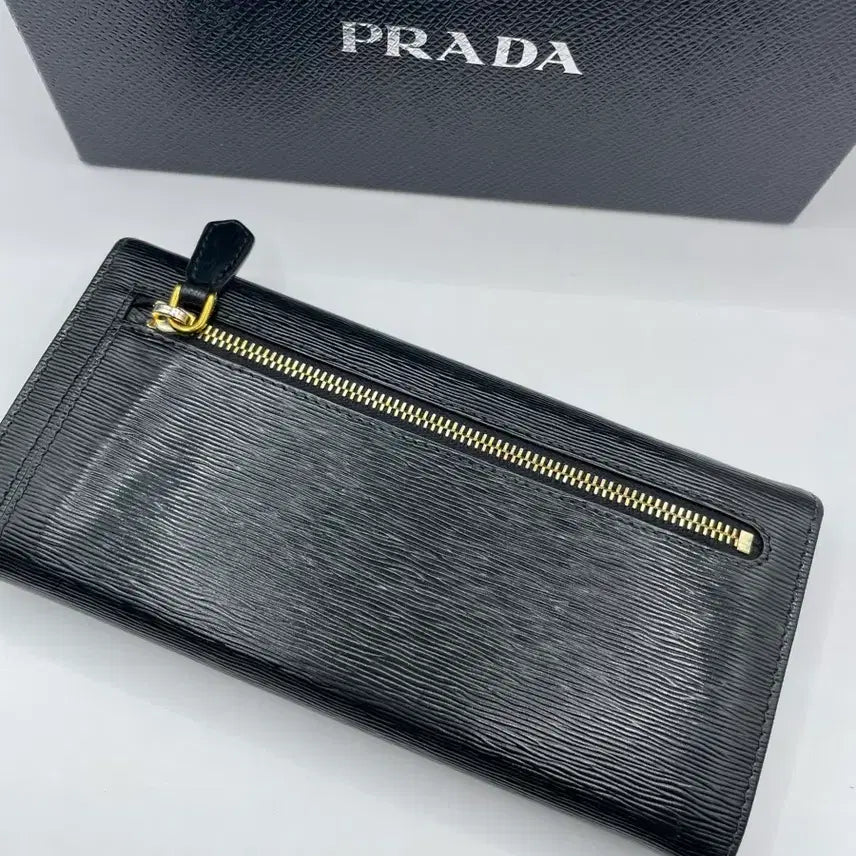 [BUNJANG] Prada 1MH132 Metal Logo Long Wallet / 프라다 1MH132 메탈 로고 장지갑