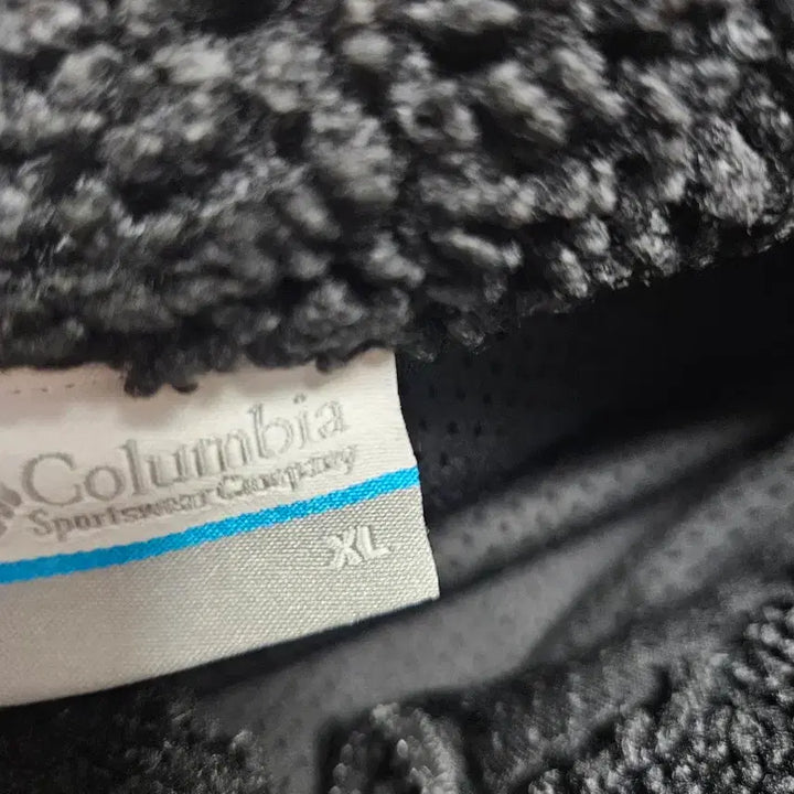 [BUNJANG] Columbia Black Fleece Jacket XL / 컬럼비아 블랙 뽀글이 플리스 자켓
