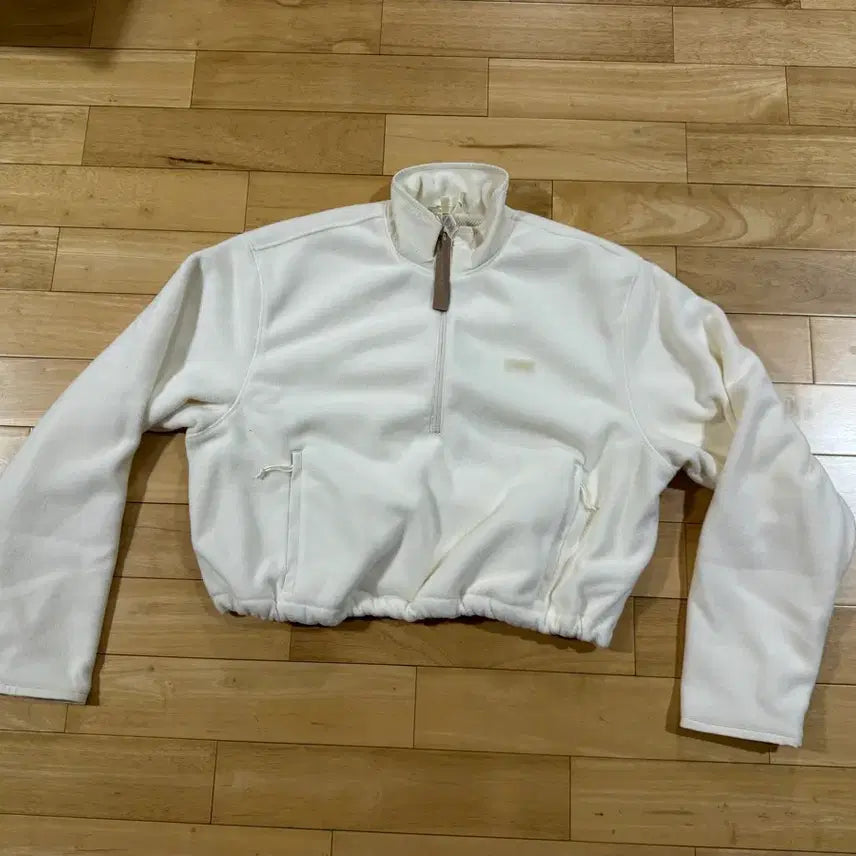[BUNJANG] SKIMS Fleece Half Zip Up Top / 스킴스 플리스 하프 집업 새상품