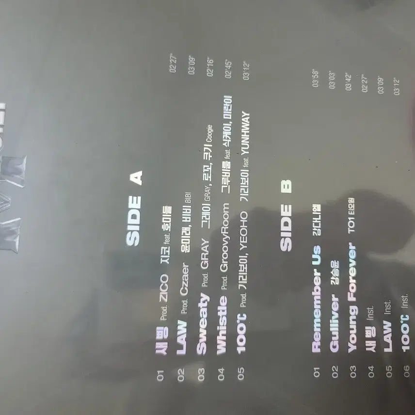 [BUNJANG] Street Man Fighter Sealed LP / 스트릿맨 파이터 미개봉 lp
