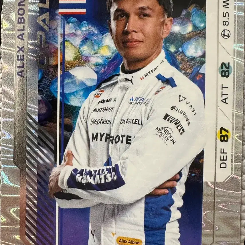 [BUNJANG] Topps Turbo Attax Albon Card / 2025 F1 탑스 터보 어택 알본 카드