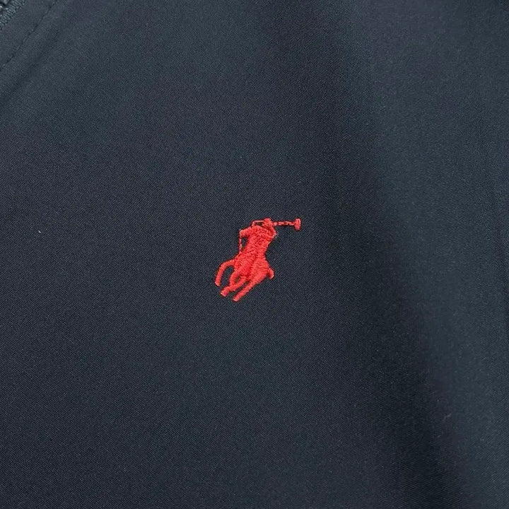 [BUNJANG] Polo Ralph Lauren Navy Poly-Shell Blouson Jacket / 폴로 랄프로렌 네이비 폴리쉘 블루종 자켓