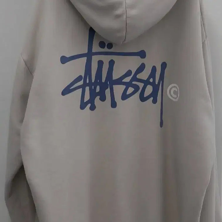 [BUNJANG] Stussy Graffiti Sand White Hoodie / 스투시 그래피티 샌드 화이트 후드티