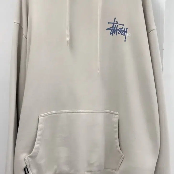 [BUNJANG] Stussy Graffiti Sand White Hoodie / 스투시 그래피티 샌드 화이트 후드티