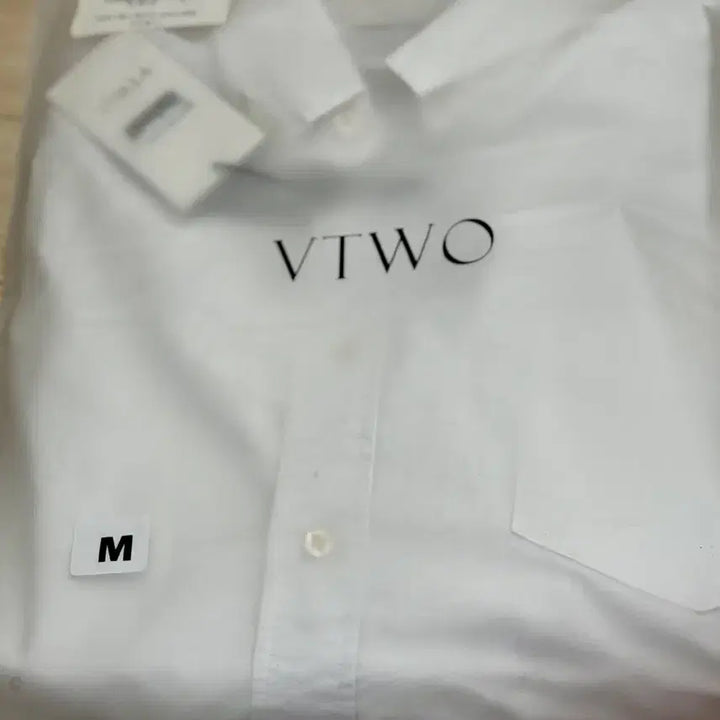 [BUNJANG] Musinsa V2 Oxford Shirt White M / (반택무료/새제품) 무신사 브이투 옥스포드 셔츠 화이트 M