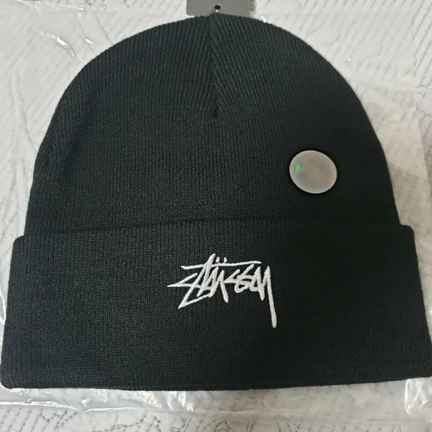 [BUNJANG] Stussy Black Beanie / 스투시 블랙 비니 새상품