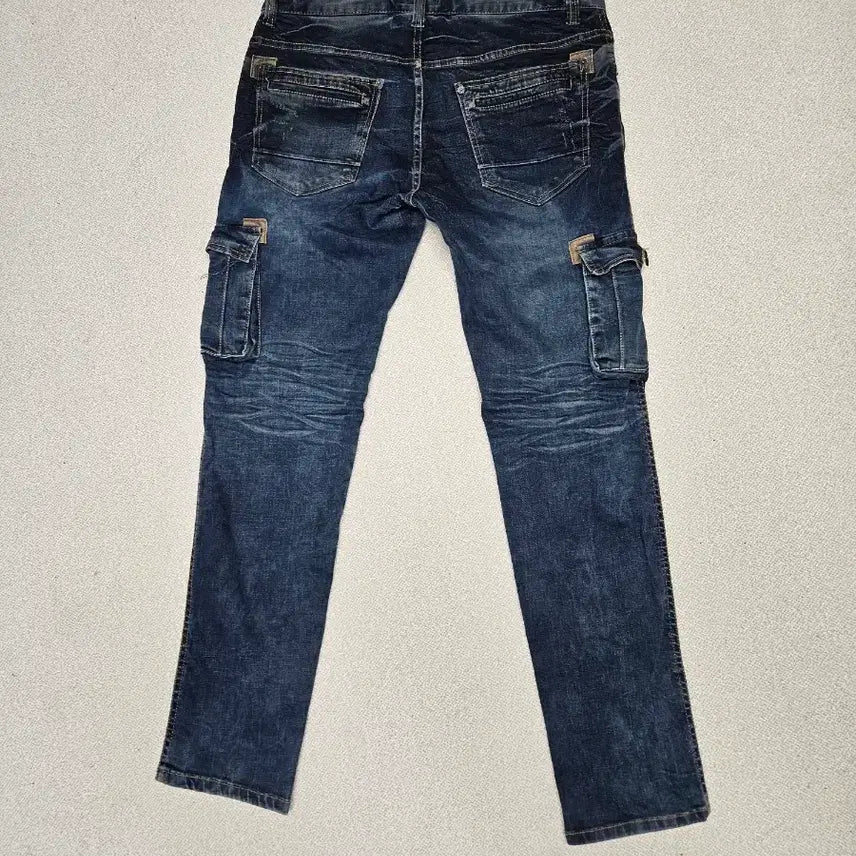 [BUNJANG] Mosquito Cargo Denim Pants / 모스키토 청바지 카고 데님 팬츠