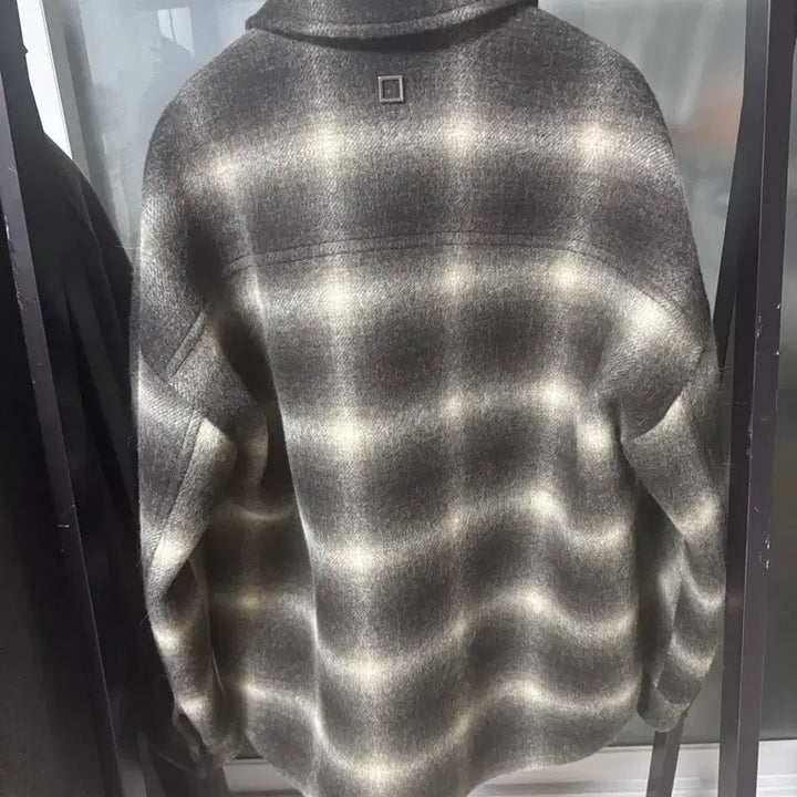 [BUNJANG] Wooyoungmi Brown Ombre Check Jacket / 우영미 브라운 옴브레 체크 자켓