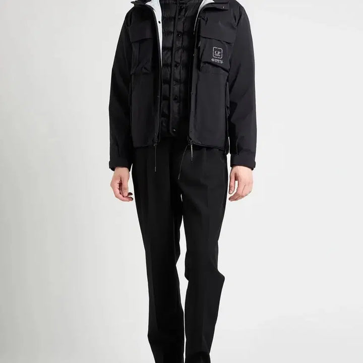 [BUNJANG] CP Company Technical Removable Fabric Down Padding Gore-Tex Jacket / CP컴퍼니 테크니컬 리무버블  패브릭 다운 패딩 고어텍스 54 사이즈