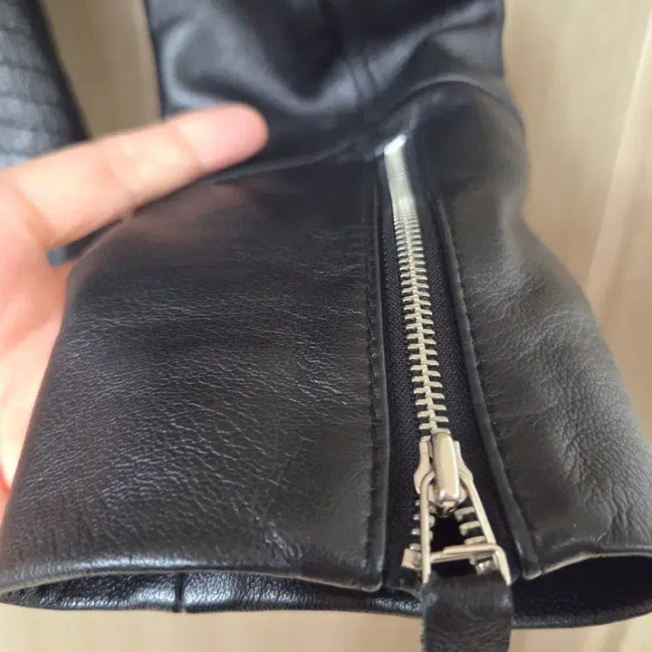 [BUNJANG] ZIGOT Leather Jacket / (거의새것)지고트 양가죽 쟈켓