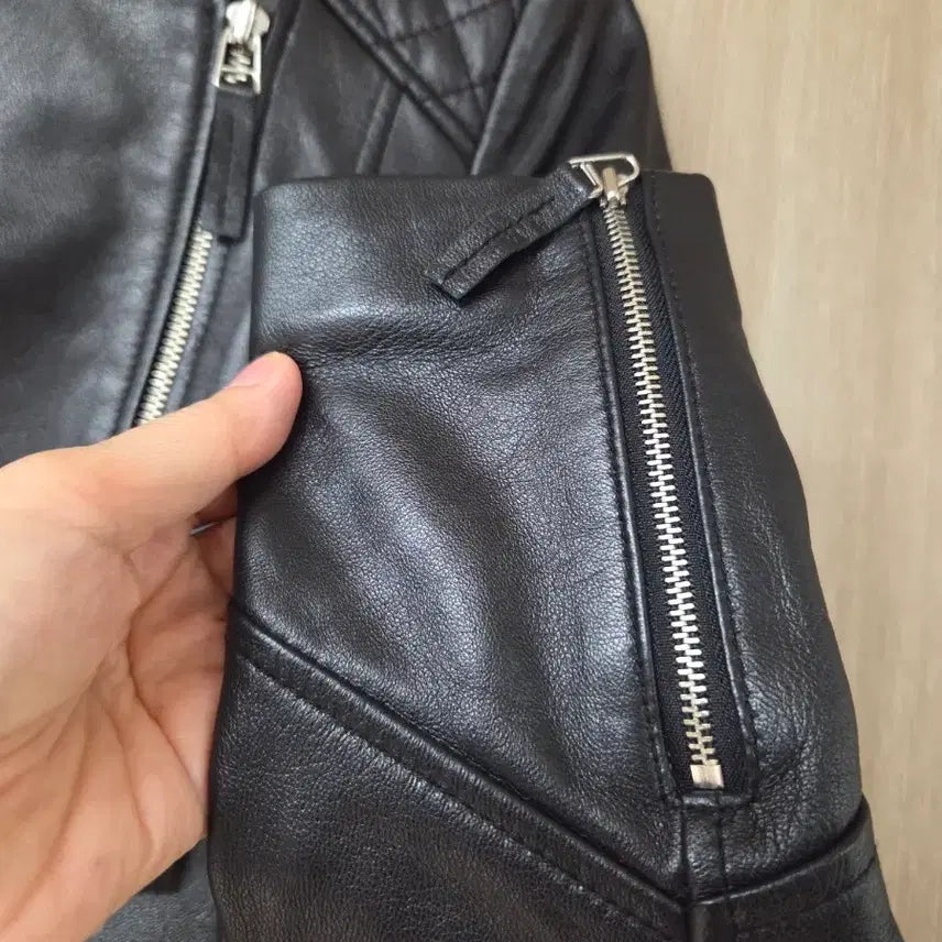 [BUNJANG] ZIGOT Leather Jacket / (거의새것)지고트 양가죽 쟈켓