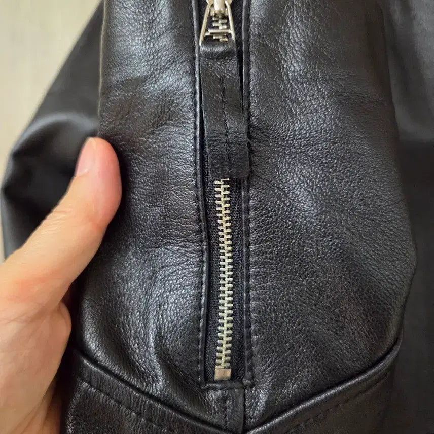 [BUNJANG] ZIGOT Leather Jacket / (거의새것)지고트 양가죽 쟈켓